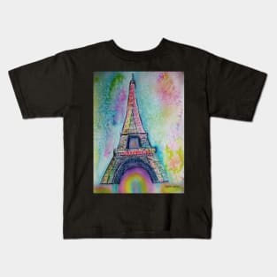 Le Eiffel tour Kids T-Shirt